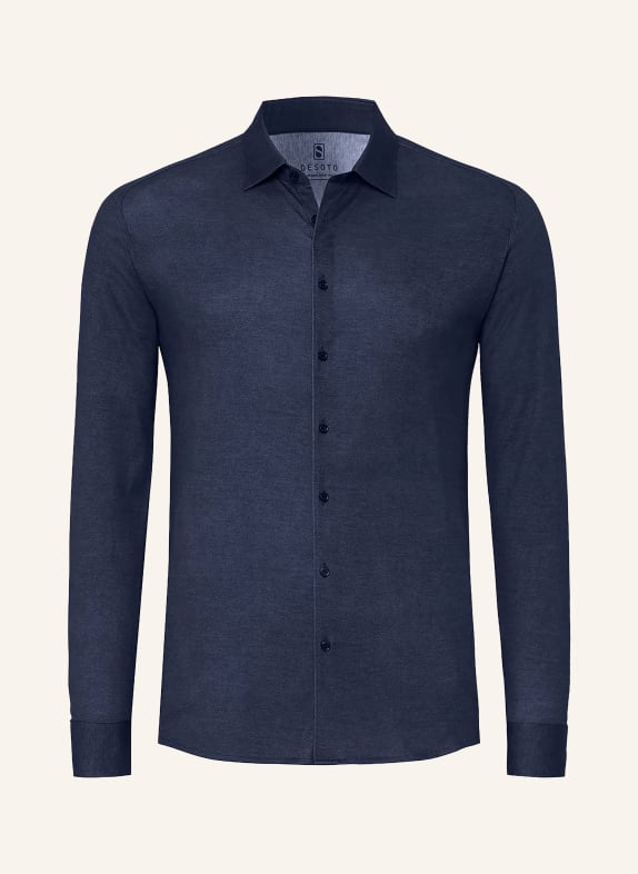 DESOTO Overhemd, slim fit BLAUW