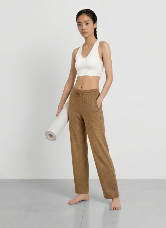 VARLEY Pantalon d'entraînement THE EASY PANT MARRON