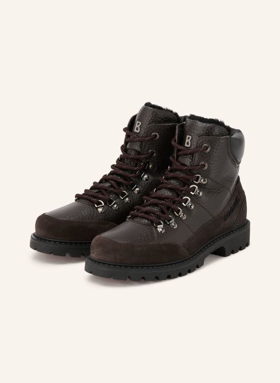 BOGNER HELSINKI S Lace-up boots DARK BROWN