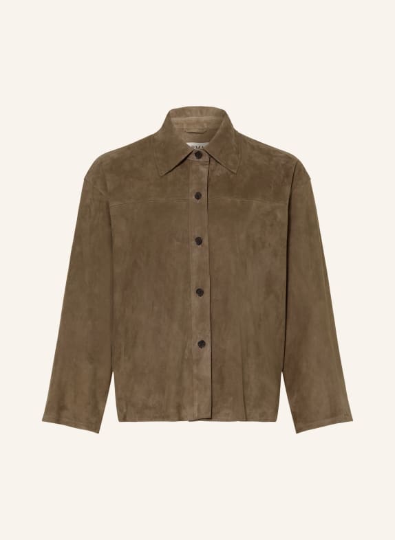 ARMA Leather jacket BEIGE