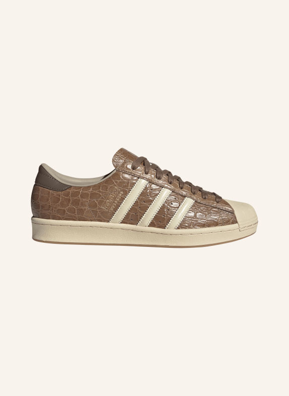 adidas Originals SUPERSTAR VINTAGE Sneakers BROWN / CREAM