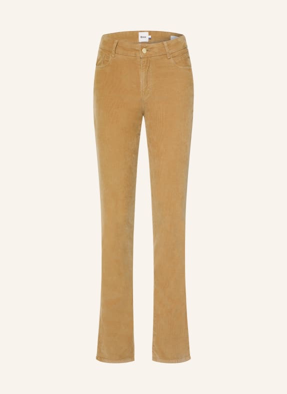 BRAX Pantaloni din velur SHAKIRA 54 WALNUT