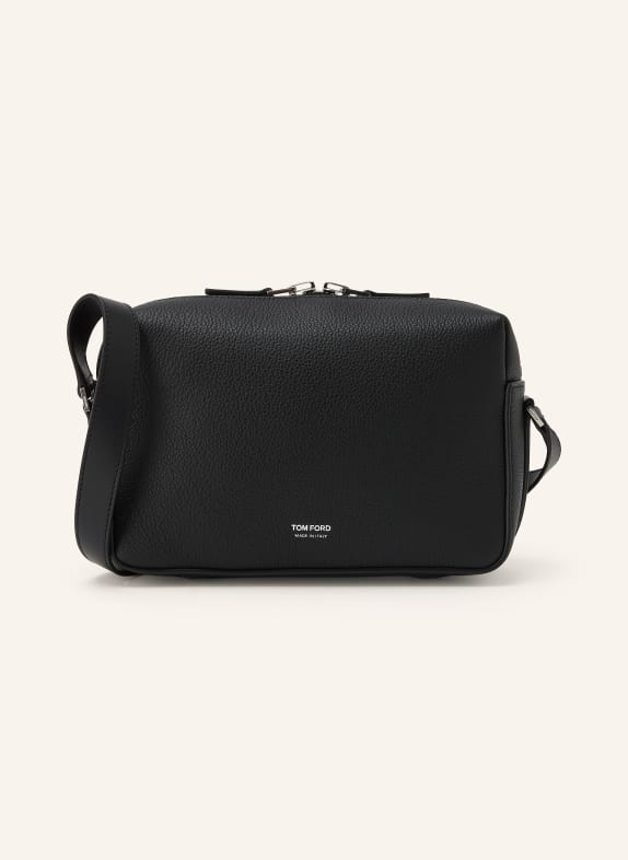 TOM FORD Crossbody bag BLACK / SILVER