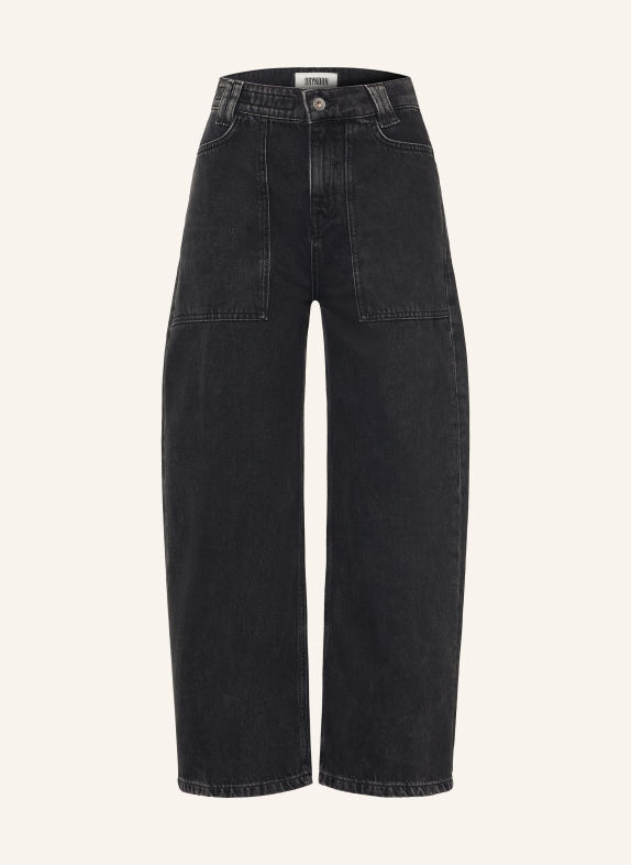 DRYKORN Jeansy typu barrel DERIVE 1030 schwarz