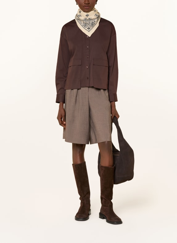 Smith & Soul Overhemdblouse MARRON FONCÉ
