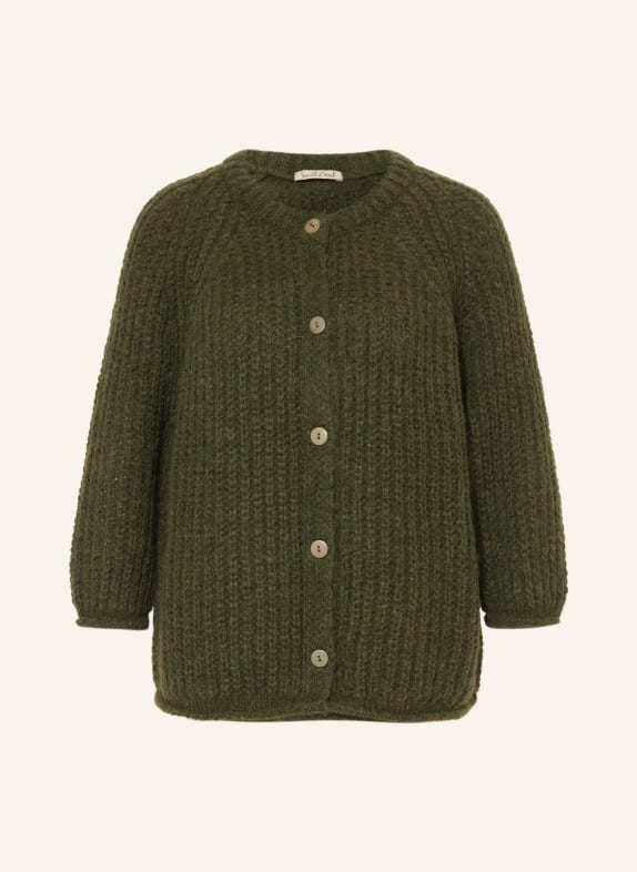 Smith & Soul Strickjacke DUNKELGRÜN