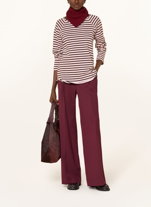 Smith & Soul Sweatshirt ROSÉ / MARRON FONCÉ