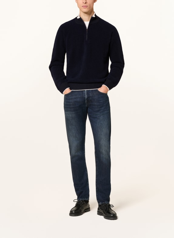 HERNO Schipperstruien DONKERBLAUW / WIT