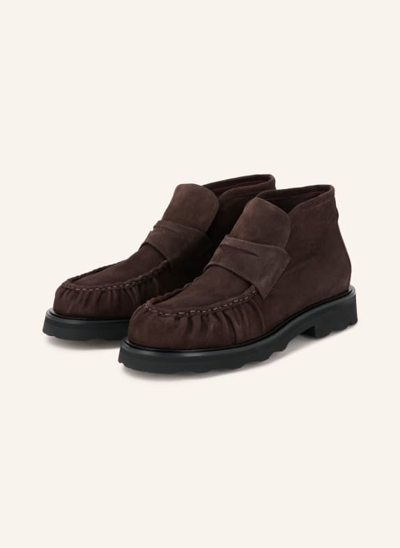 POMME D'OR NICKY Penny loafer DARK BROWN
