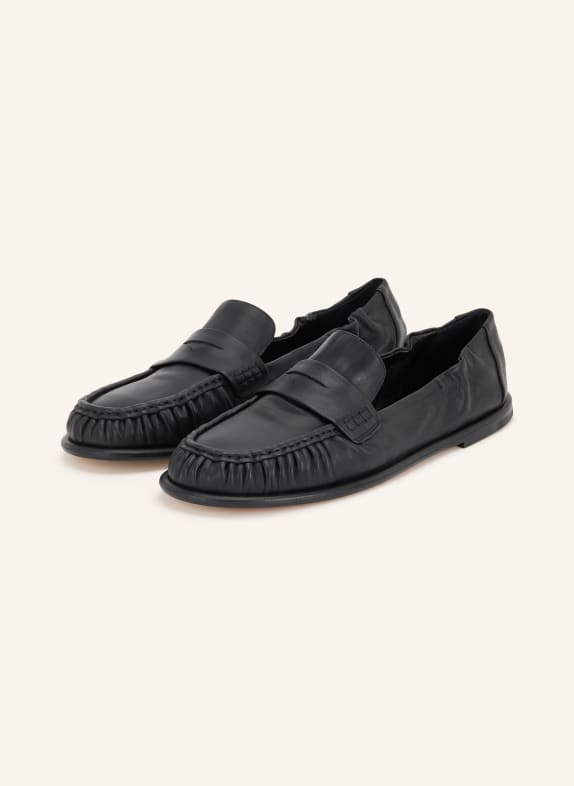 POMME D'OR MIA Penny loafer BLACK