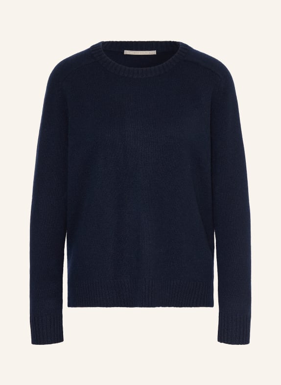 (THE MERCER) N.Y. Pull en cachemire BLEU FONCÉ