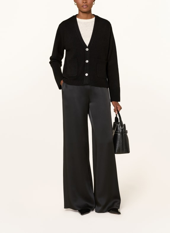 (THE MERCER) N.Y. Cashemere vest ZWART