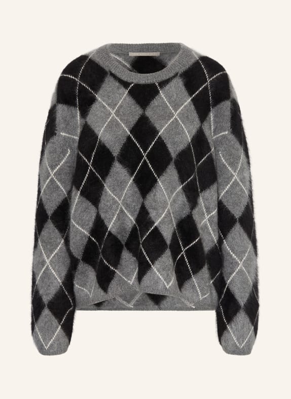 (THE MERCER) N.Y. Cashmere Sweater GRAY / BLACK