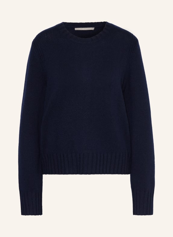 (THE MERCER) N.Y. Pull en cachemire BLEU FONCÉ