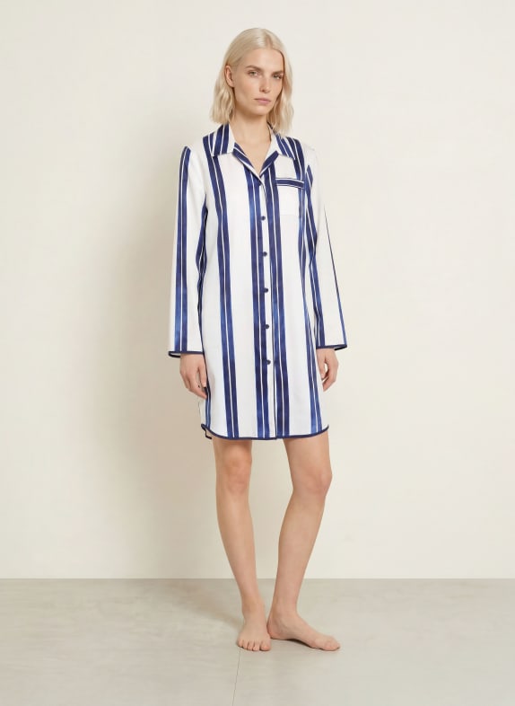cyberjammies Nachthemd DONKERBLAUW / WIT