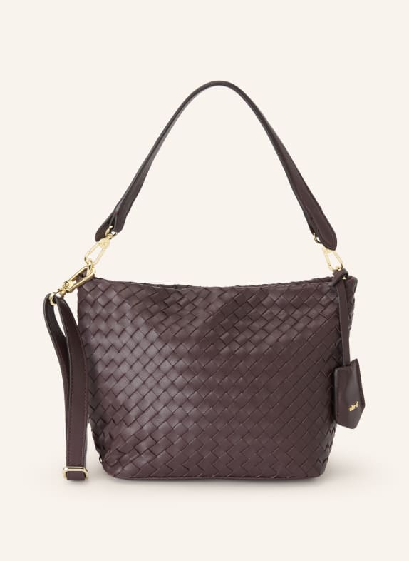 abro Geantă tip sac EBONY SMALL MARO ÎNCHIS