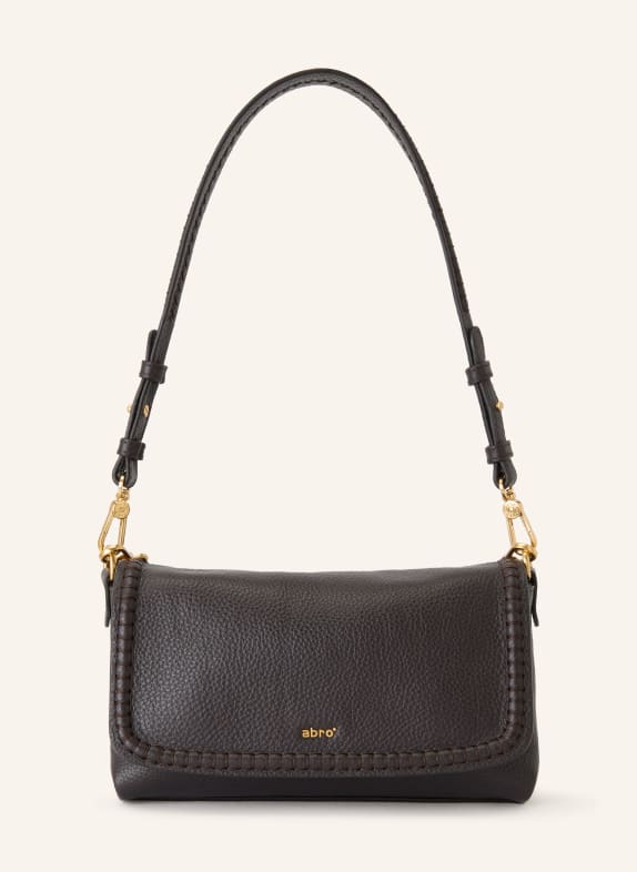 abro Umhängetasche SIGNATURE DUNKELBRAUN / GOLD