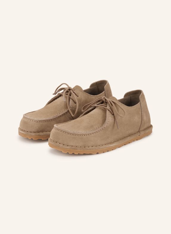 BIRKENSTOCK Šněrovací boty UTTI LACE ČERNOŠEDÁ