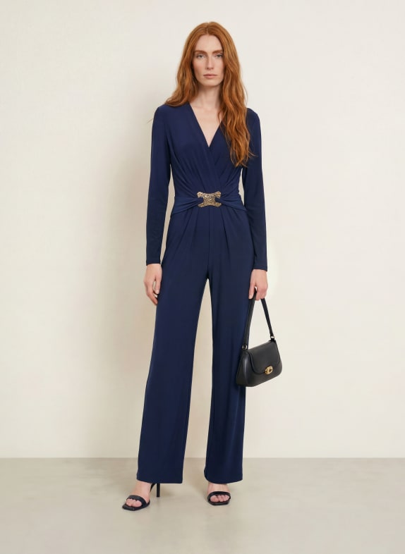 Joseph Ribkoff Jumpsuit DUNKELBLAU / GOLD