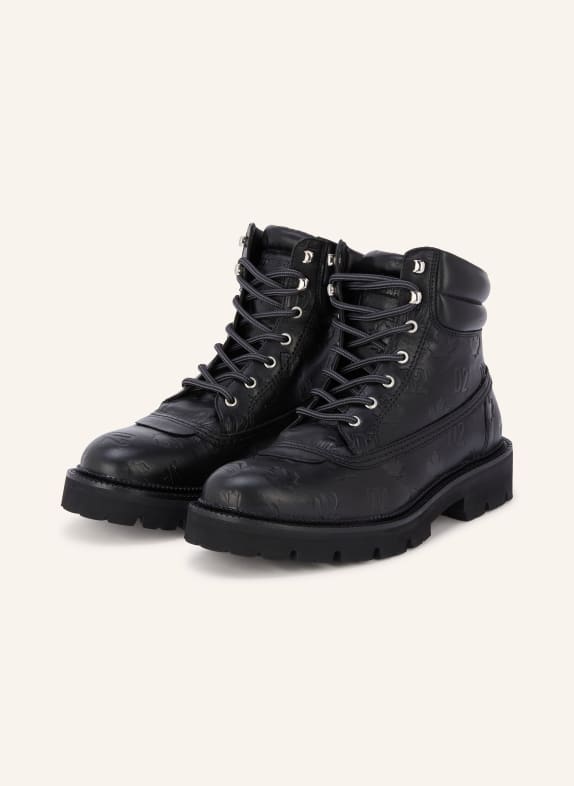 DSQUARED2 Boots à lacets NOIR