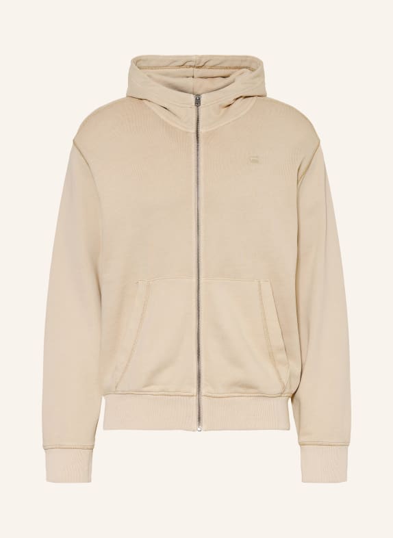 G-Star Sweat zippé MARRON CLAIR