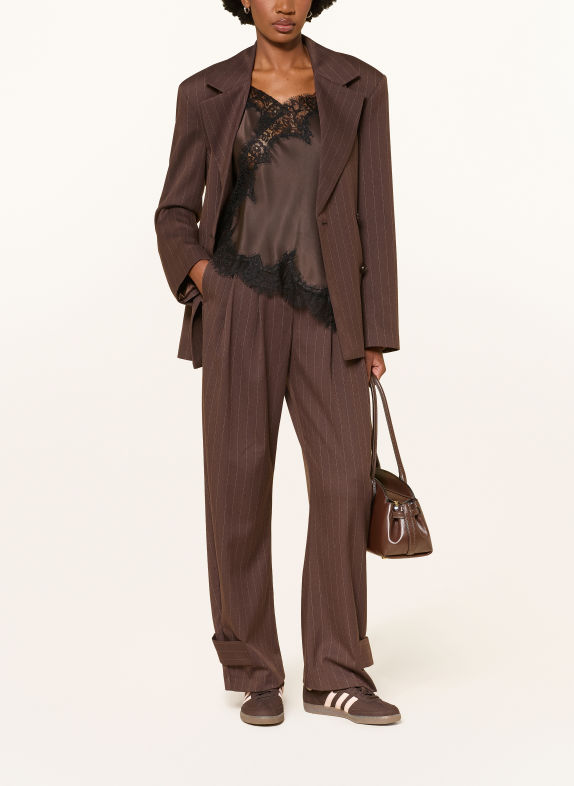 MRS & HUGS Marlene-broek BRUIN / BEIGE