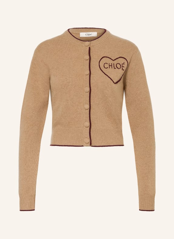 Chloé Cashmere Cardigan BEIGE