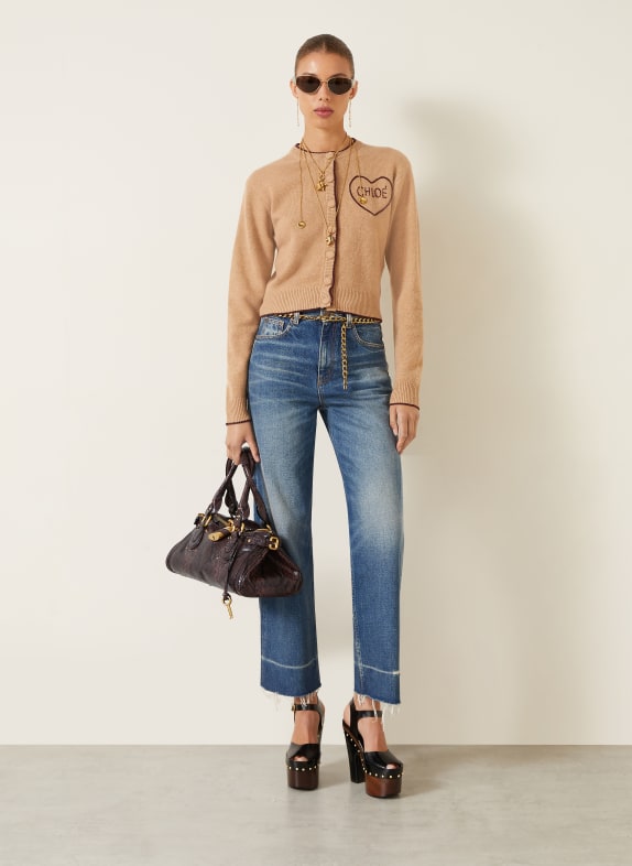Chloé Vest met kasjmier BEIGE