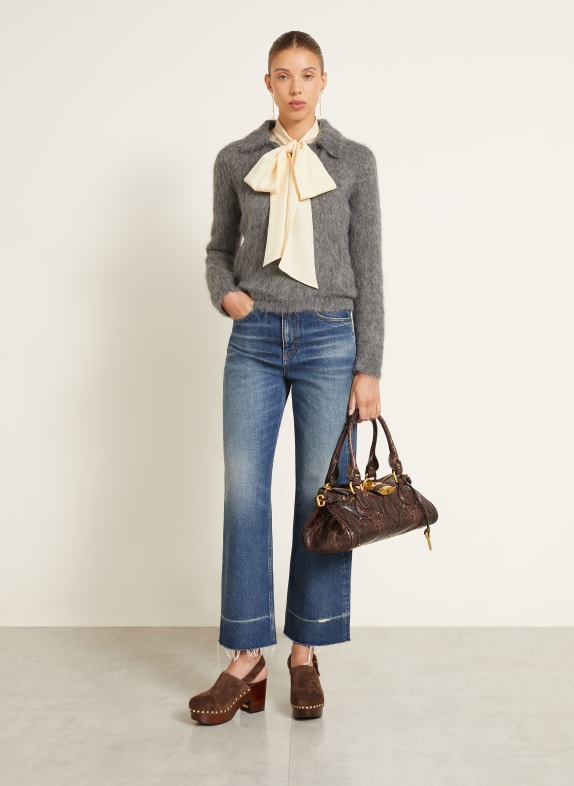 Chloé Trui van alpaca DONKERGRIJS