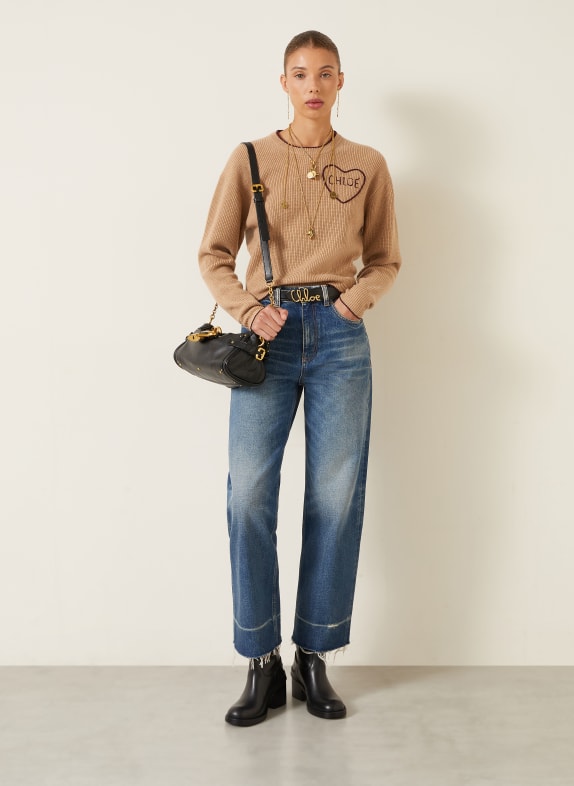 Chloé Trui met kasjmier BEIGE