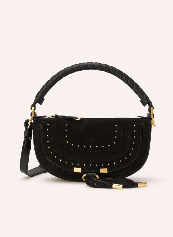 Chloé Handtasche MARCIE mit Nieten 001 BLACK
