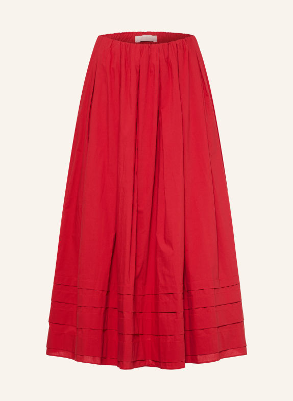 FAITHFULL THE BRAND CALES Skirt RED