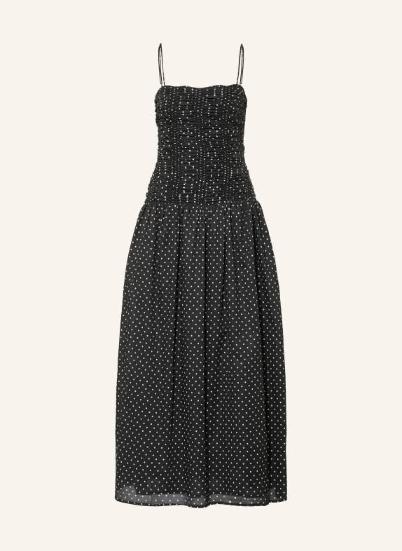 FAITHFULL THE BRAND Jurk MIRA ZWART / WIT