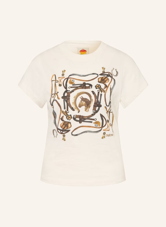 FARM RIO T-shirt GRÄDDE / MÖRKBRUN / SVART
