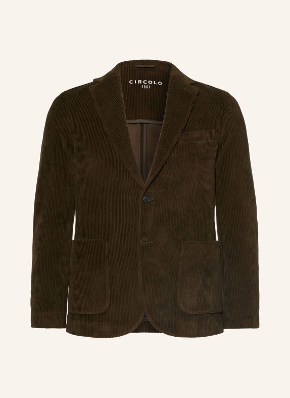 CIRCOLO 1901 Veste en velours côtelé coupe slim GROEN