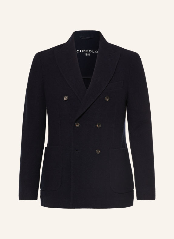 CIRCOLO 1901 Veston slim fit en laine mérinos BLEU FONCÉ