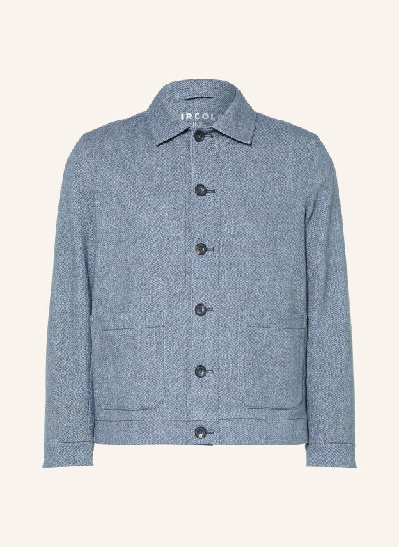 CIRCOLO 1901 Jersey Overshirt BLUE