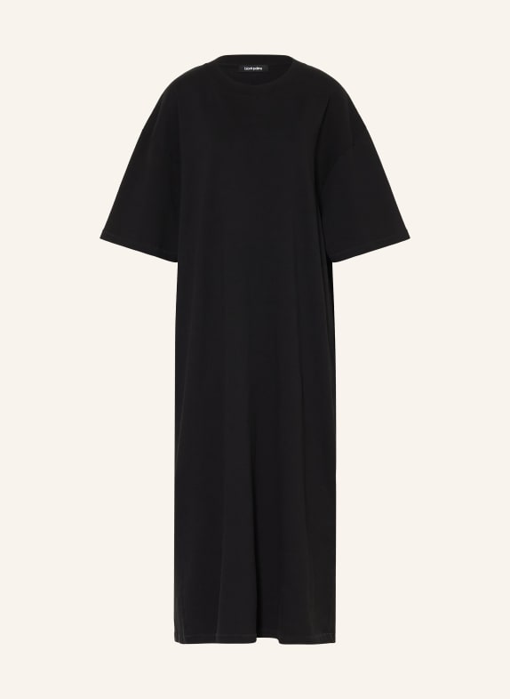 black palms Jerseyové šaty BP HEAVY 023 ČERNÁ