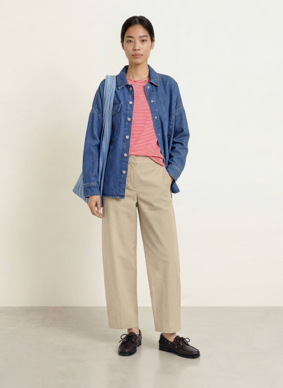 ARMEDANGELS Denimblouse BLAUW
