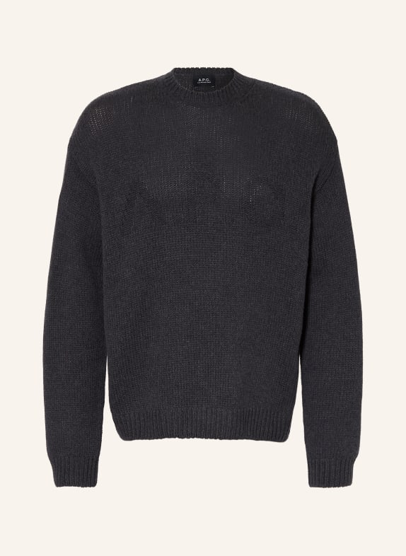 A.P.C. GEORGE Sweater DARK GRAY