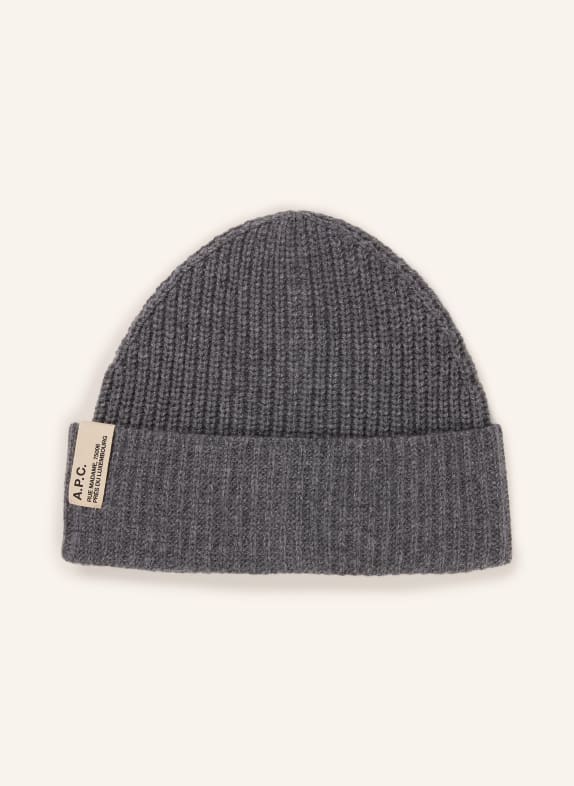 A.P.C. Mütze GRAU
