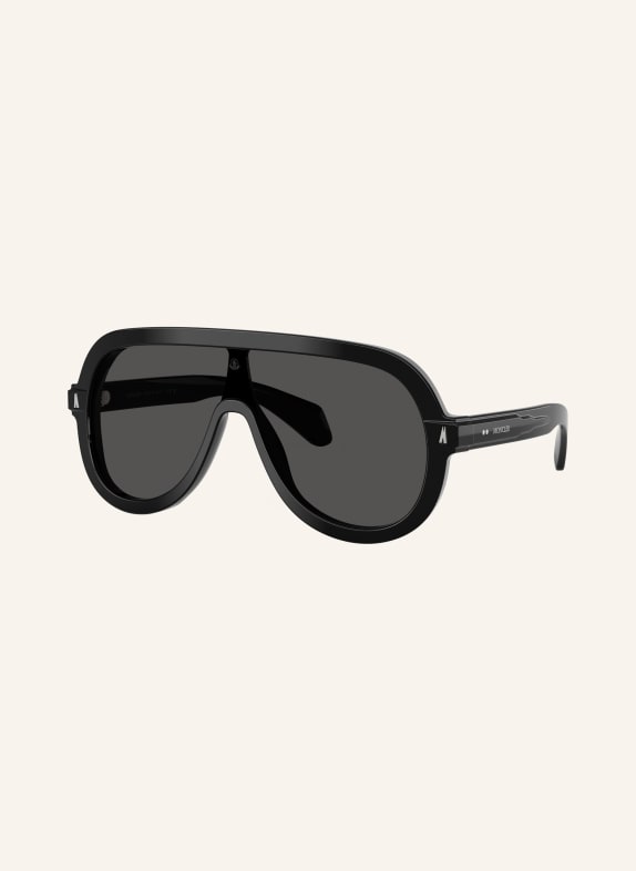 MONCLER Solglasögon ME6021U SHINEY BLACK/ SOLID DARK GREY