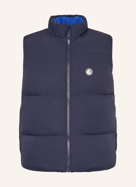 PETIT BATEAU Steppweste zum Wenden DUNKELBLAU
