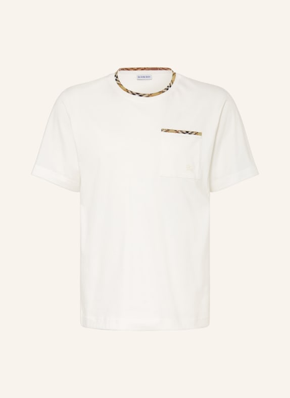 BURBERRY RYAN T-shirt WHITE / CAMEL