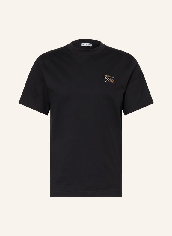 BURBERRY SETH T-shirt BLACK