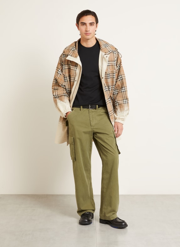 BURBERRY Tričko SETH ČERNÁ