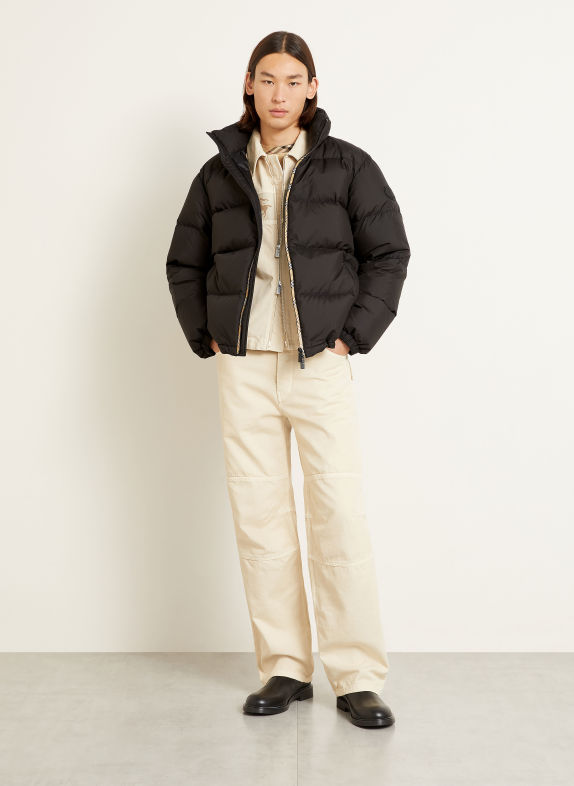 BURBERRY Péřové bundy SNOWDON ČERNÁ