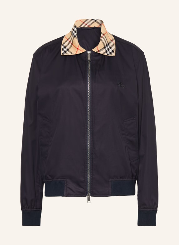 BURBERRY Blouson GLENFIELDS DUNKELBLAU / BEIGE