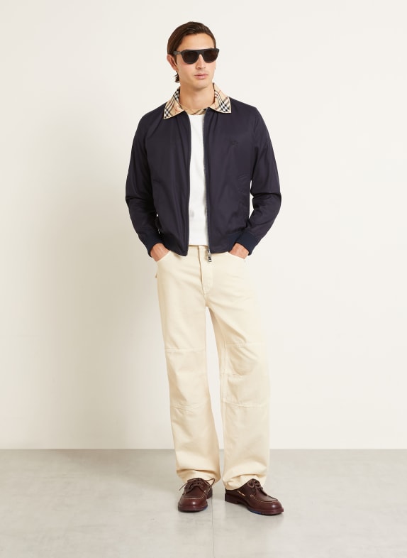 BURBERRY Bluzon GLENFIELDS TMAVĚ MODRÁ / BÉŽOVÁ