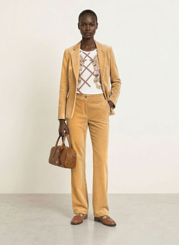 MARC CAIN Cordblazer 620 tannin